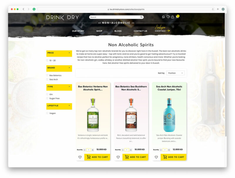 Dry Drink Order Non Alcoholic Drinks Online 248AM