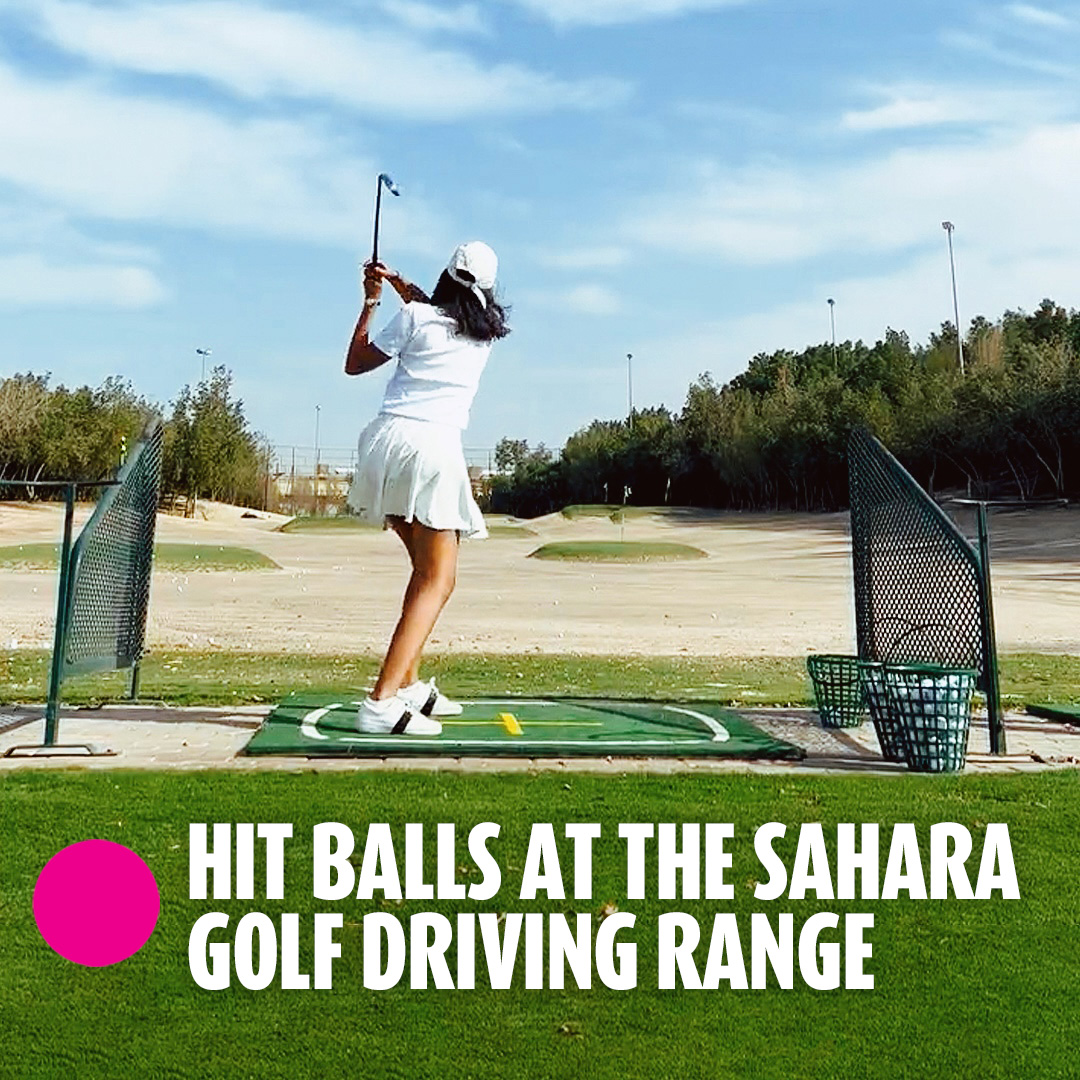 Hit Balls at the Sahara Golf Driving Range 248AM Entertaining