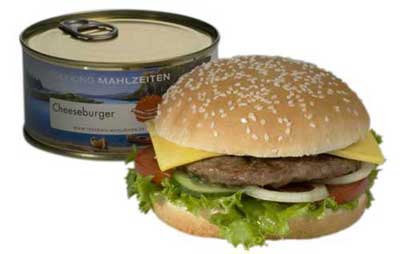 cheeseburger in a can
